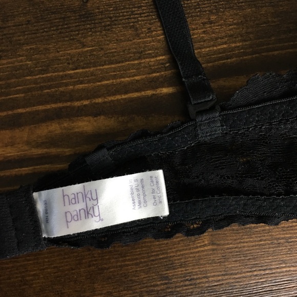 ✨Hanky Panky Black Melanie Bra 32C✨ - Picture 8 of 8